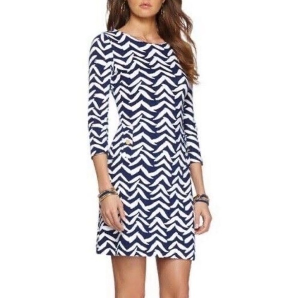 Lilly Pulitzer Charlene Bird Print Dress - Picture 2 of 3